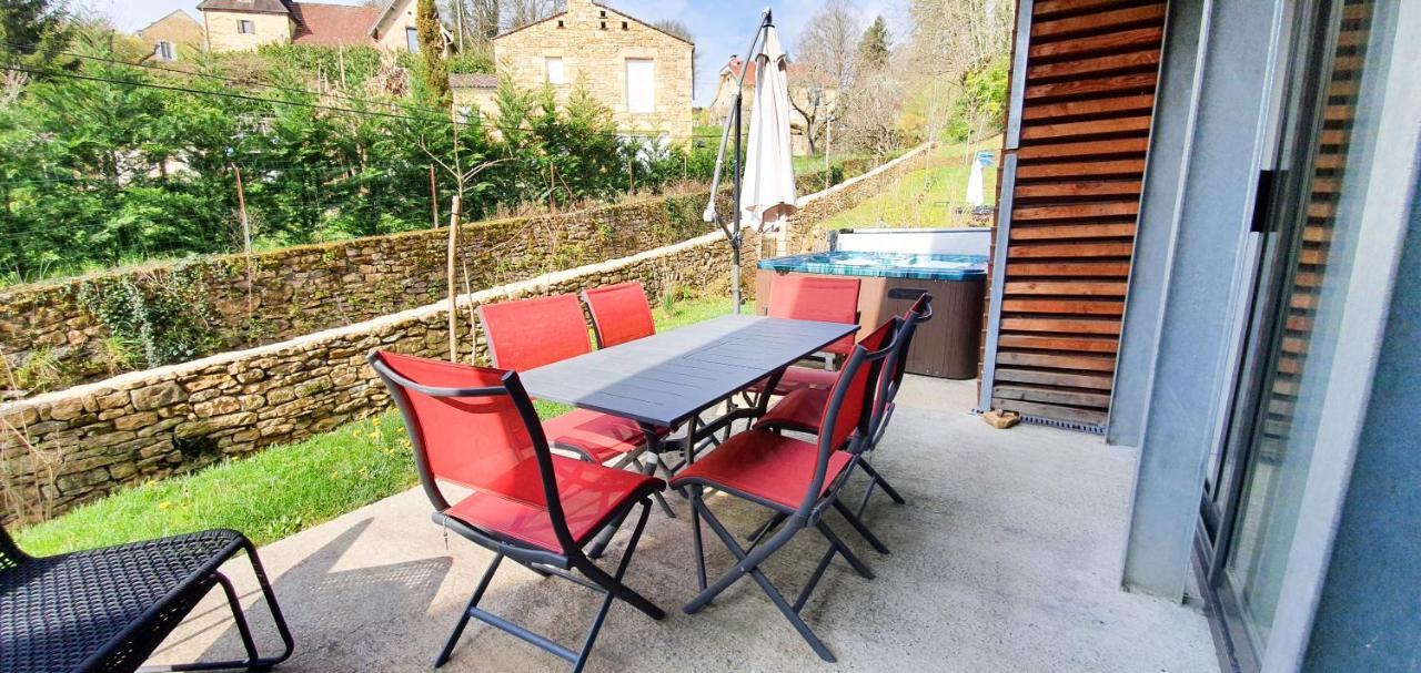 Plein Sud Avec Jacuzzi Privatif Et Parking Prive Sarlat-la-Canéda Exterior foto